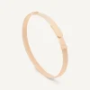 Bracelets-Marco Bicego 18K Rose Gold Coil Bangle Bracelet, Thin RoseGold