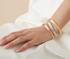 Bracelets-Marco Bicego 18K White Gold Coil Bangle Bracelet, Large Width WhiteGold