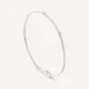 Bracelets-Marco Bicego 18K White Gold Small Stackable Bracelet With Diamonds Whitegold