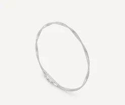 Bracelets-Marco Bicego 18K White Gold Twisted Coil Bracelet Whitegold