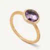 Rings-Marco Bicego 18K Yellow Gold Amethyst Stackable Ring YellowGold