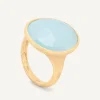 Rings-Marco Bicego 18K Yellow Gold Aquamarine Cocktail Ring Yellowgold