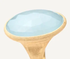 Rings-Marco Bicego 18K Yellow Gold Aquamarine Cocktail Ring Yellowgold
