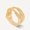Rings-Marco Bicego 18K Yellow Gold 5-Band Coil Ring Yellowgold