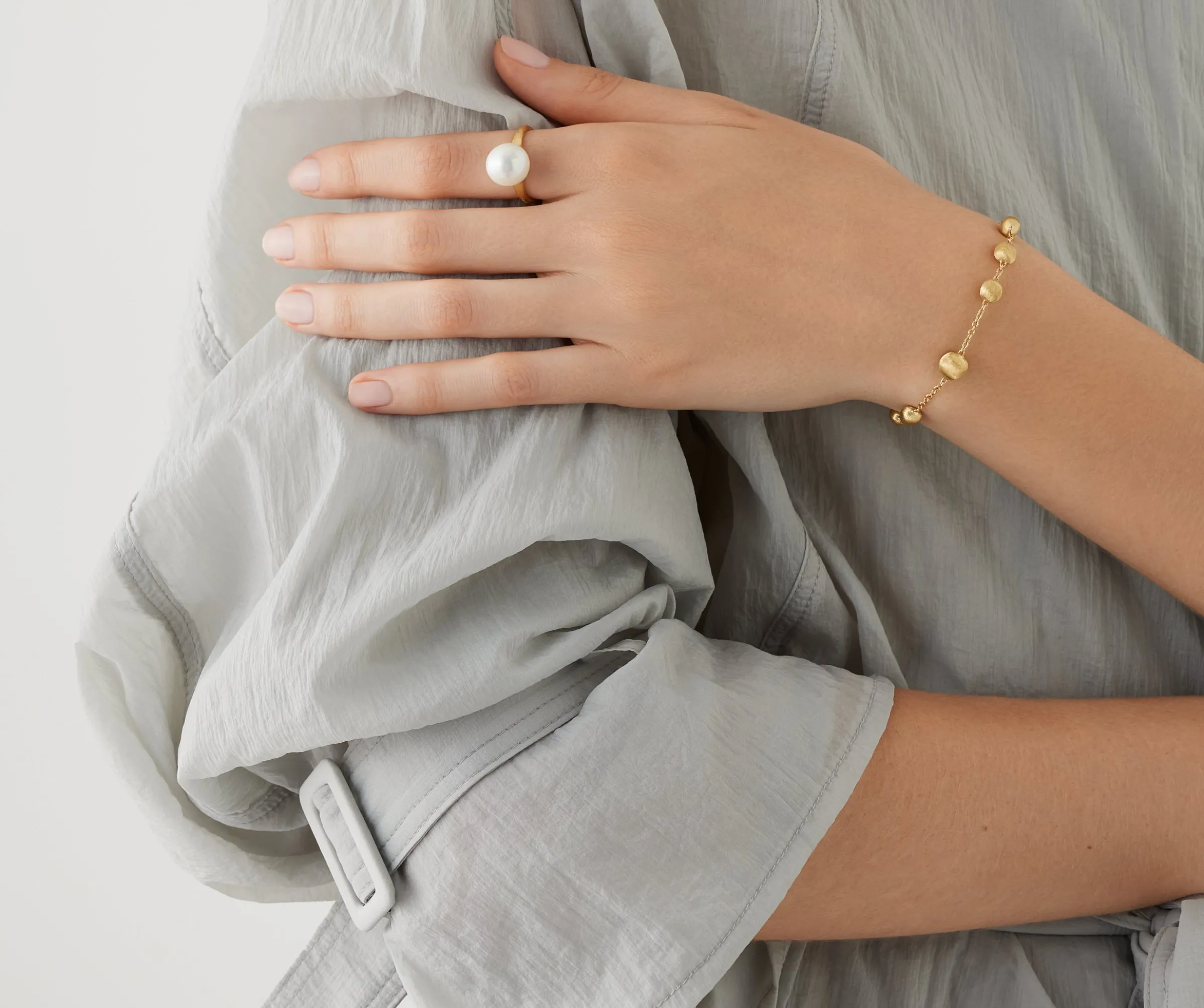 Bracelets-Marco Bicego 18K Yellow Gold Bead Bracelet Yellowgold