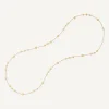 Necklaces-Marco Bicego 18K Yellow Gold Bead Long Necklace Yellowgold