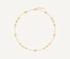 Necklaces-Marco Bicego 18K Yellow Gold Bead Necklace Yellowgold