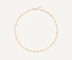 Necklaces-Marco Bicego 18K Yellow Gold Bead Necklace Yellowgold