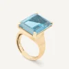 Rings-Marco Bicego 18K Yellow Gold Blue Topaz Cocktail Ring Yellowgold
