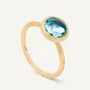 Rings-Marco Bicego 18K Yellow Gold Blue Topaz Stackable Ring YellowGold