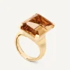 Rings-Marco Bicego 18K Yellow Gold Champagne Quartz Cocktail Ring Yellowgold