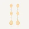 Earrings-Marco Bicego 18K Yellow Gold Chandelier Earrings with Diamonds Yellowgold
