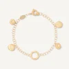 Bracelets-Marco Bicego 18K Yellow Gold Charm Bracelet Yellowgold