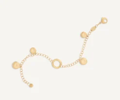 Bracelets-Marco Bicego 18K Yellow Gold Charm Bracelet Yellowgold