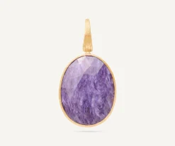 Pendants-Marco Bicego 18K Yellow Gold Charoite Pendant Yellowgold