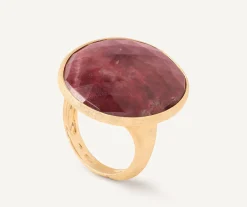 Rings-Marco Bicego 18K Yellow Gold Cocktail Ring With Thulite Yellowgold