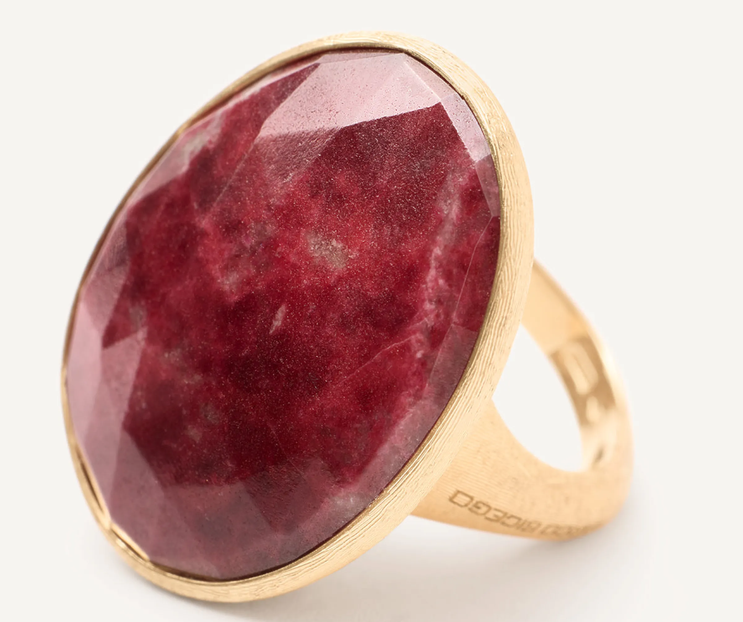 Rings-Marco Bicego 18K Yellow Gold Cocktail Ring With Thulite Yellowgold