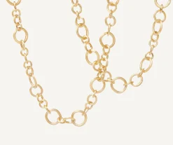 Necklaces-Marco Bicego 18K Yellow Gold Convertible Link Necklace Yellowgold