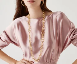 Necklaces-Marco Bicego 18K Yellow Gold Convertible Link Necklace Yellowgold