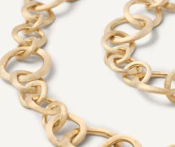 Necklaces-Marco Bicego 18K Yellow Gold Convertible Link Necklace Yellowgold