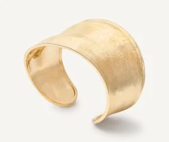 Bracelets-Marco Bicego 18K Yellow Gold Cuff, Medium Width Yellowgold