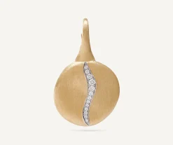 Pendants-Marco Bicego 18K Yellow Gold Diamond Accent Pendant, Large Yellowgold