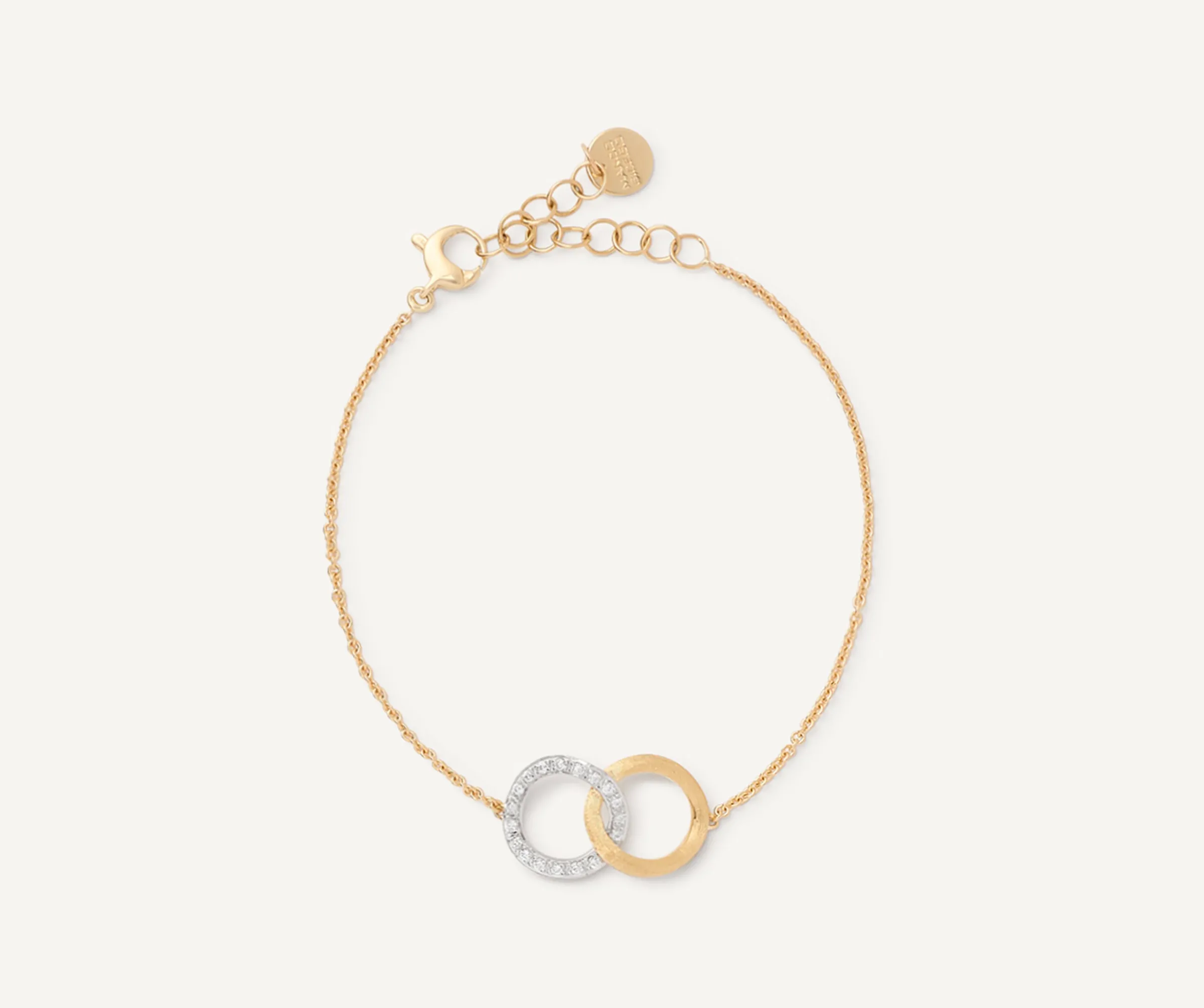 Bracelets-Marco Bicego 18K Yellow Gold Diamond Infinity Bracelet Yellowgold
