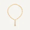 Necklaces-Marco Bicego 18K Yellow Gold Diamond Pavé Lariat Necklace Yellowgold