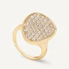 Rings-Marco Bicego 18K Yellow Gold Diamond Pavé Cocktail Ring Yellowgold