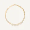 Necklaces-Marco Bicego 18K Yellow Gold Diamond Pavé Graduated Collar Necklace Yellowgold