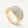 Rings-Marco Bicego 18K Yellow Gold Diamond Pavé Statement Ring Yellowgold