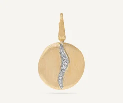 Pendants-Marco Bicego 18K Yellow Gold Diamond Pavé Pendant, Medium Yellowgold
