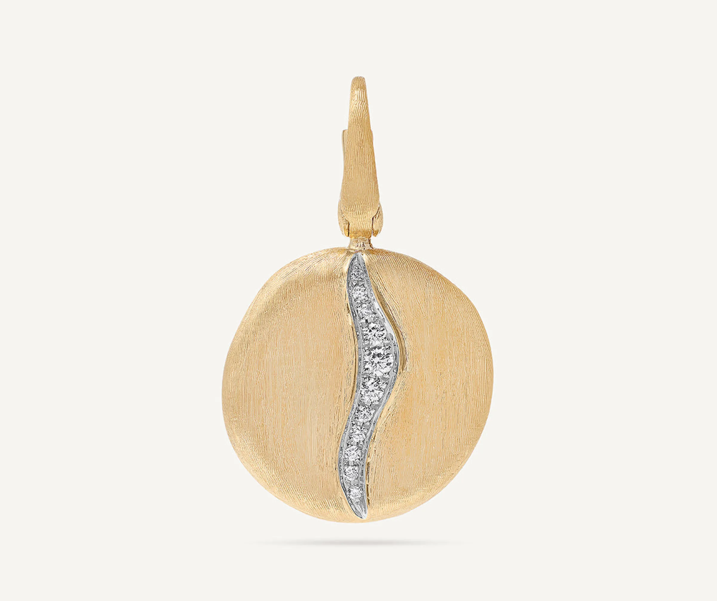 Pendants-Marco Bicego 18K Yellow Gold Diamond Pavé Pendant, Medium Yellowgold