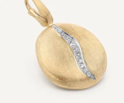 Pendants-Marco Bicego 18K Yellow Gold Diamond Pavé Pendant, Medium Yellowgold