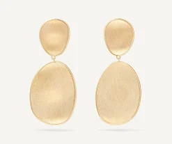 Earrings-Marco Bicego 18K Yellow Gold Double Drop Earrings Yellowgold