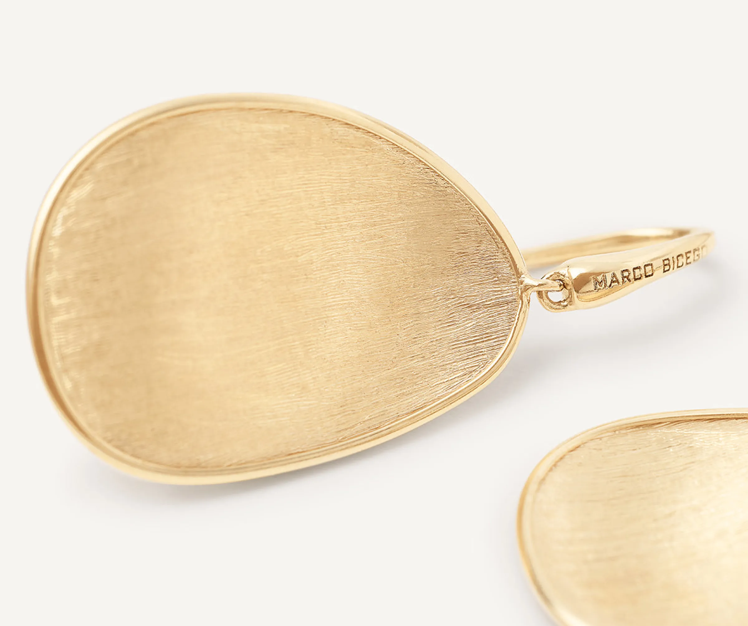 Earrings-Marco Bicego 18K Yellow Gold Drop Earrings, Medium Yellowgold