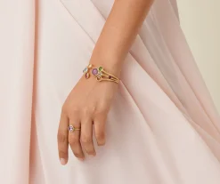Bracelets-Marco Bicego 18K Yellow Gold Gemstone Cuff Yellowgold