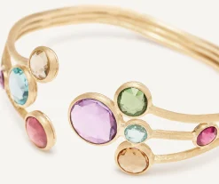 Bracelets-Marco Bicego 18K Yellow Gold Gemstone Cuff Yellowgold