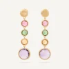Earrings-Marco Bicego 18K Yellow Gold Gemstone Drop Earrings Yellowgold