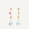 Earrings-Marco Bicego 18K Yellow Gold Gemstone Earrings Yellowgold