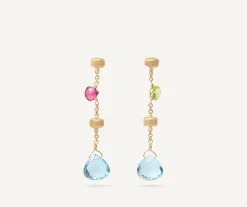 Earrings-Marco Bicego 18K Yellow Gold Gemstone Earrings Yellowgold