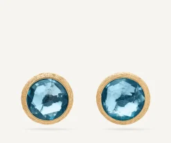 Earrings-Marco Bicego 18K Yellow Gold Gemstone Stud Earrings Yellowgold