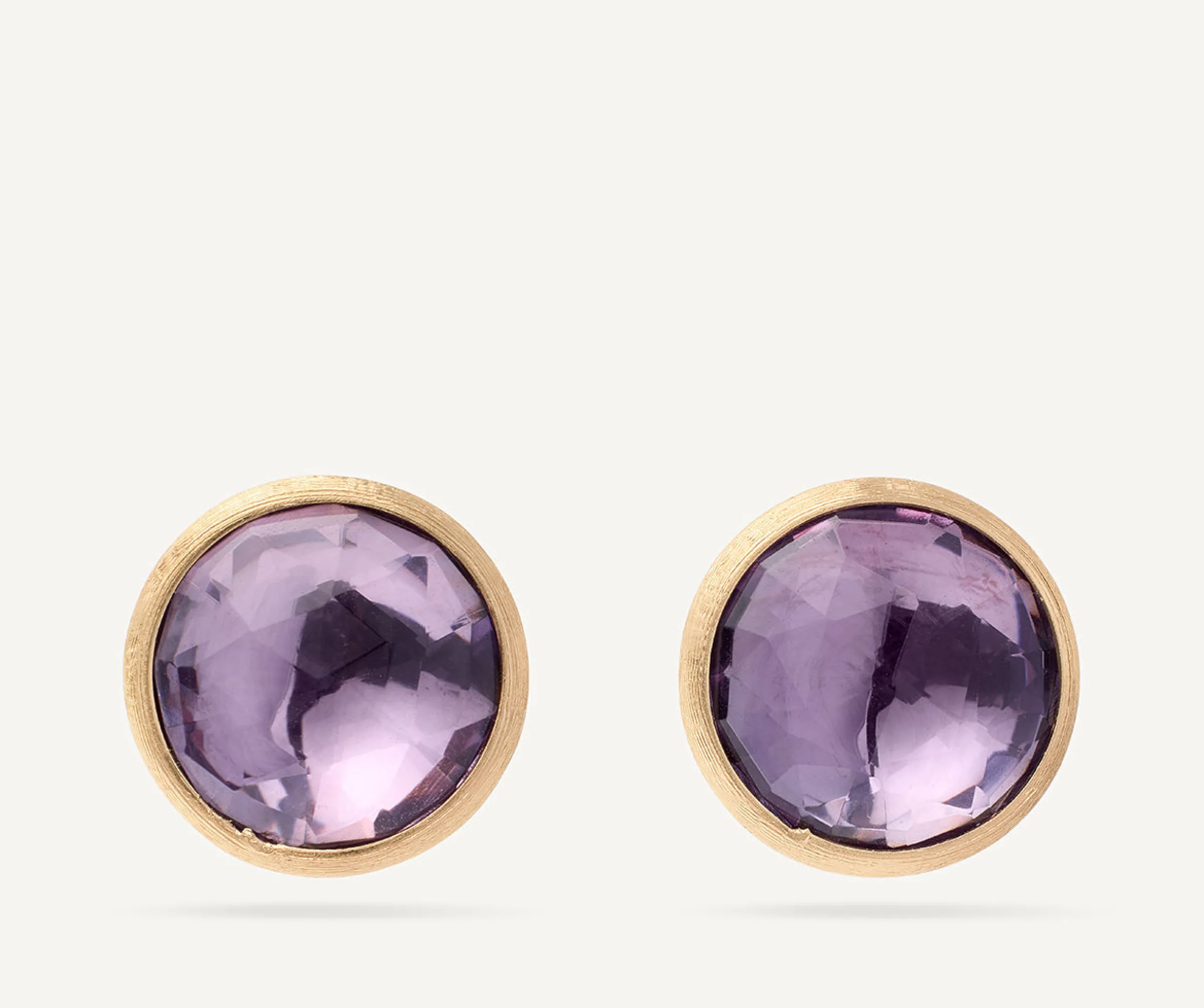 Earrings-Marco Bicego 18K Yellow Gold Gemstone Stud Large Earrings Yellowgold