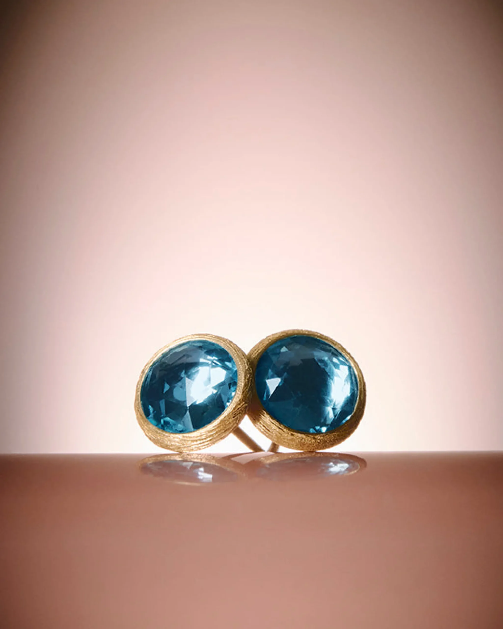 Earrings-Marco Bicego 18K Yellow Gold Gemstone Stud Earrings Yellowgold