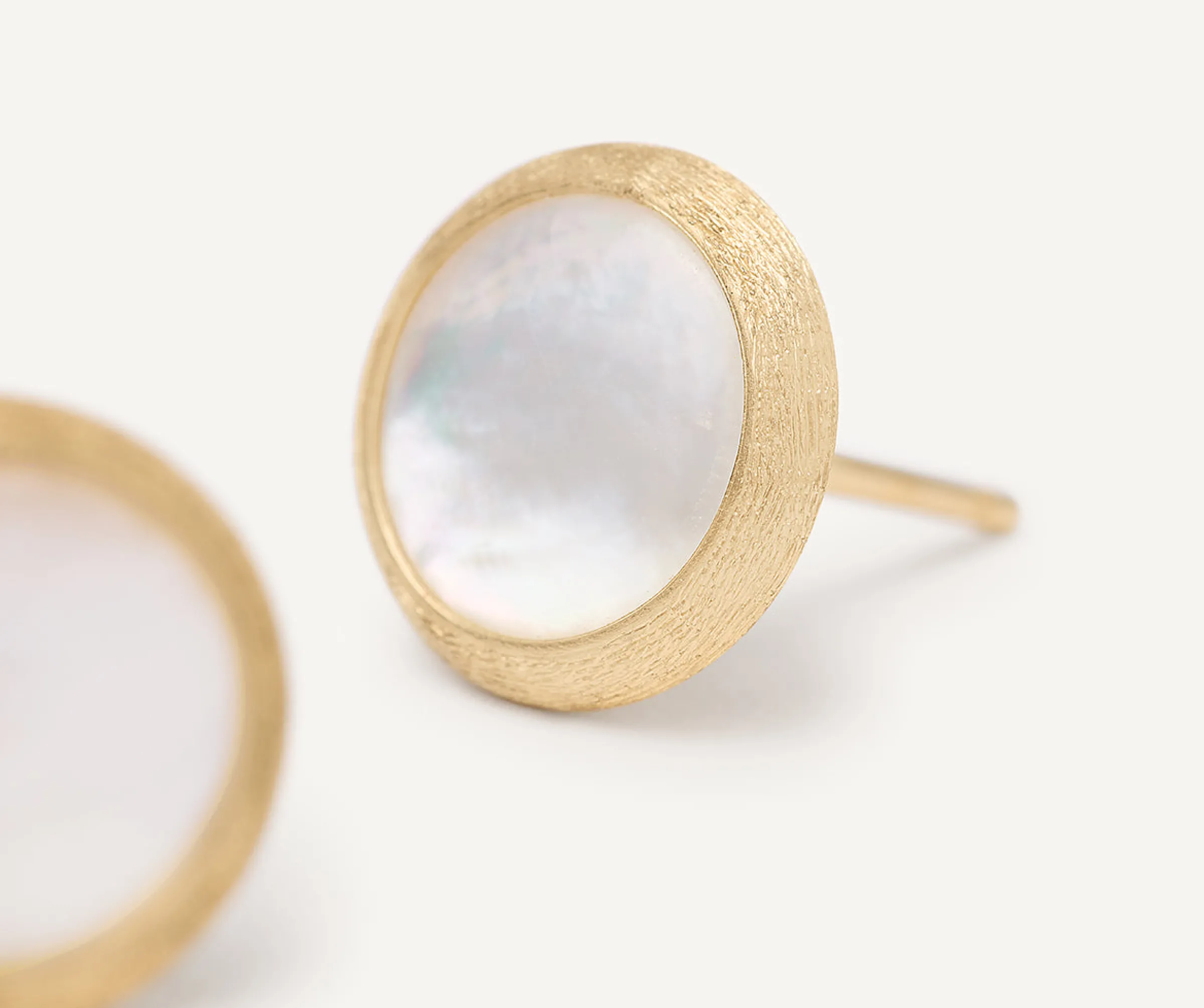 Earrings-Marco Bicego 18K Yellow Gold Gemstone Stud Earrings Yellowgold