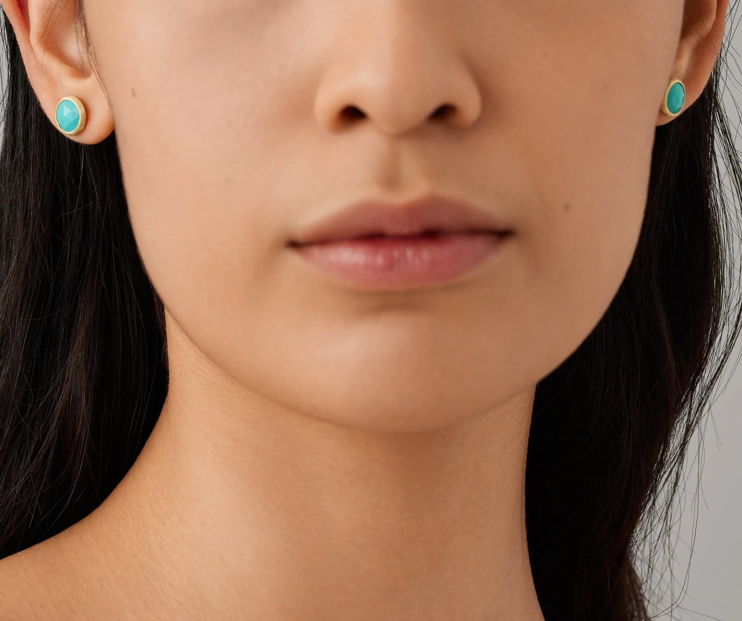 Earrings-Marco Bicego 18K Yellow Gold Gemstone Stud Earrings Yellowgold