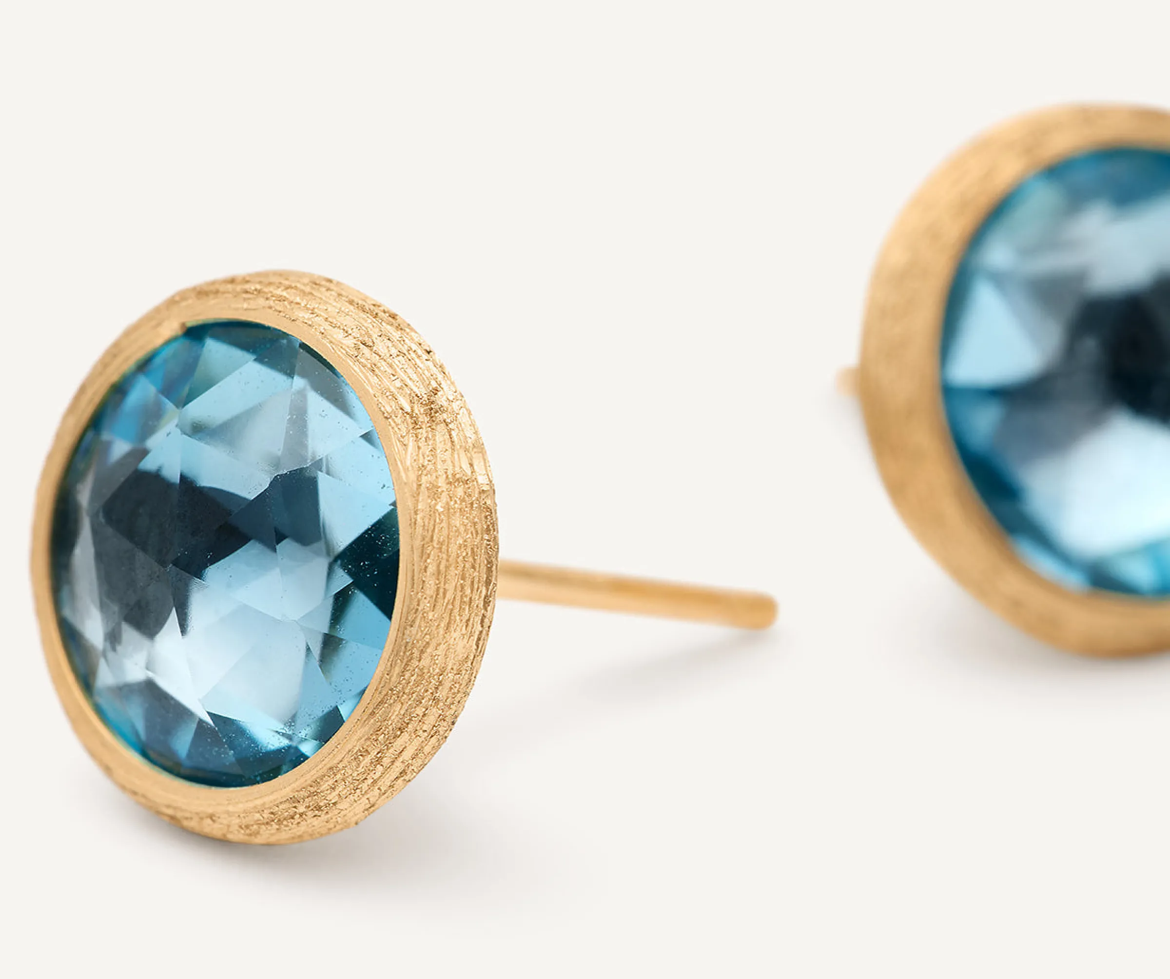 Earrings-Marco Bicego 18K Yellow Gold Gemstone Stud Earrings Yellowgold