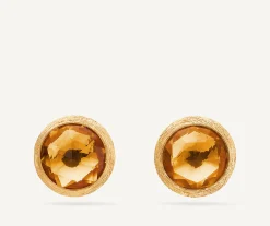 Earrings-Marco Bicego 18K Yellow Gold Gemstone Stud Earrings Yellowgold