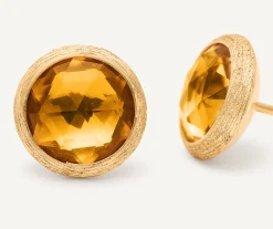 Earrings-Marco Bicego 18K Yellow Gold Gemstone Stud Earrings Yellowgold