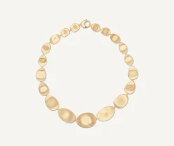 Necklaces-Marco Bicego 18K Yellow Gold Graduated Petal Collar Necklace Yellowgold